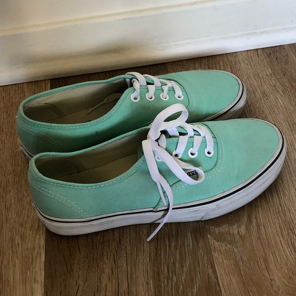 Turquoise Vans - Picture 5 of 6